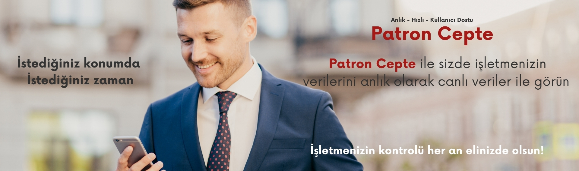 patron uygulaması